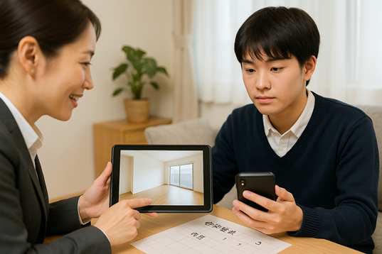 遠方に住んでいて内見に行けないのですが…